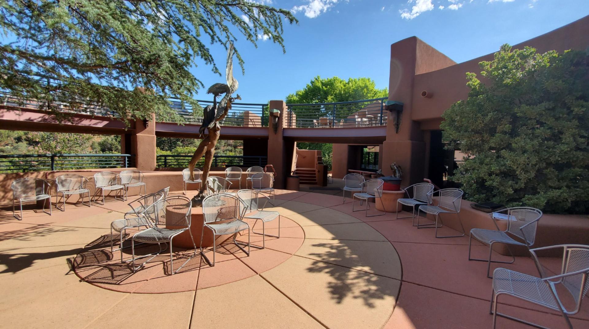 Circular Courtyard & Observation Deck
