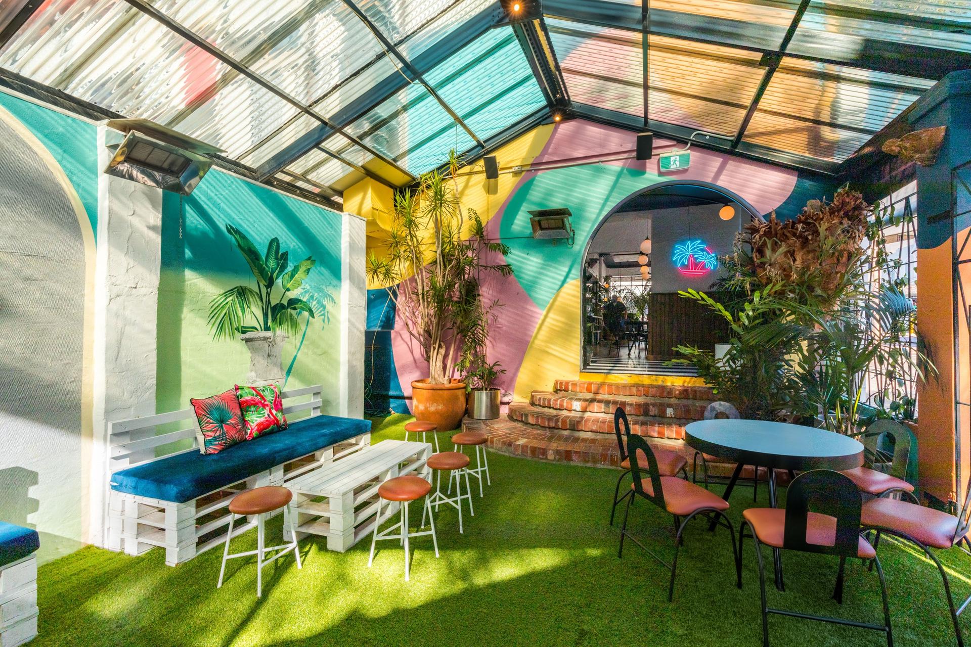 Tropical Courtyard