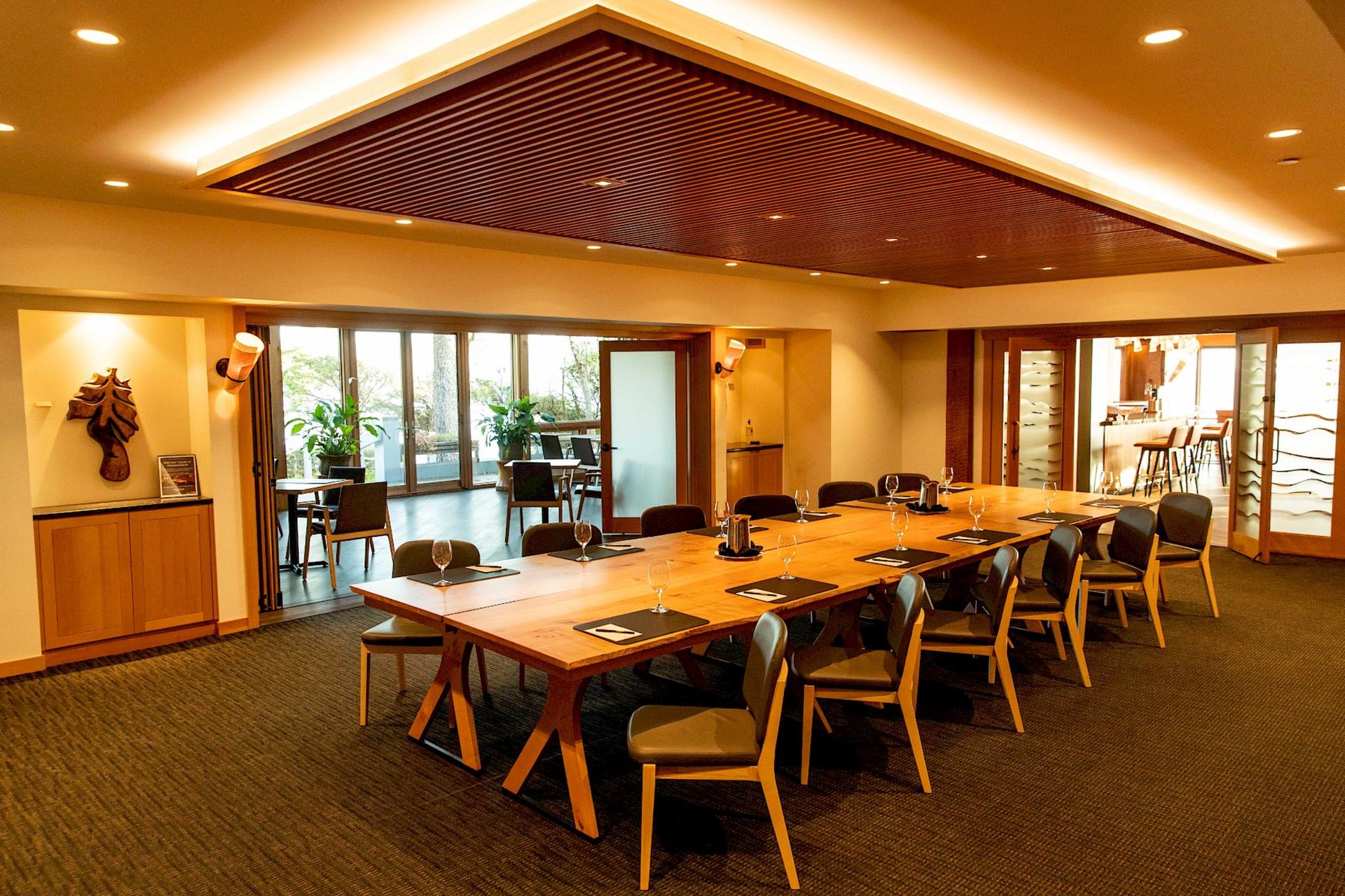 Salal Room and Shoreline Terrace