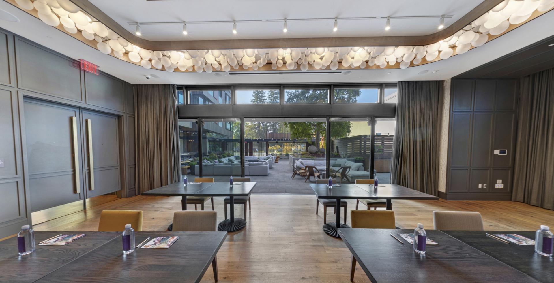 Galway Room & Oak + Violet’s Outdoor Patio