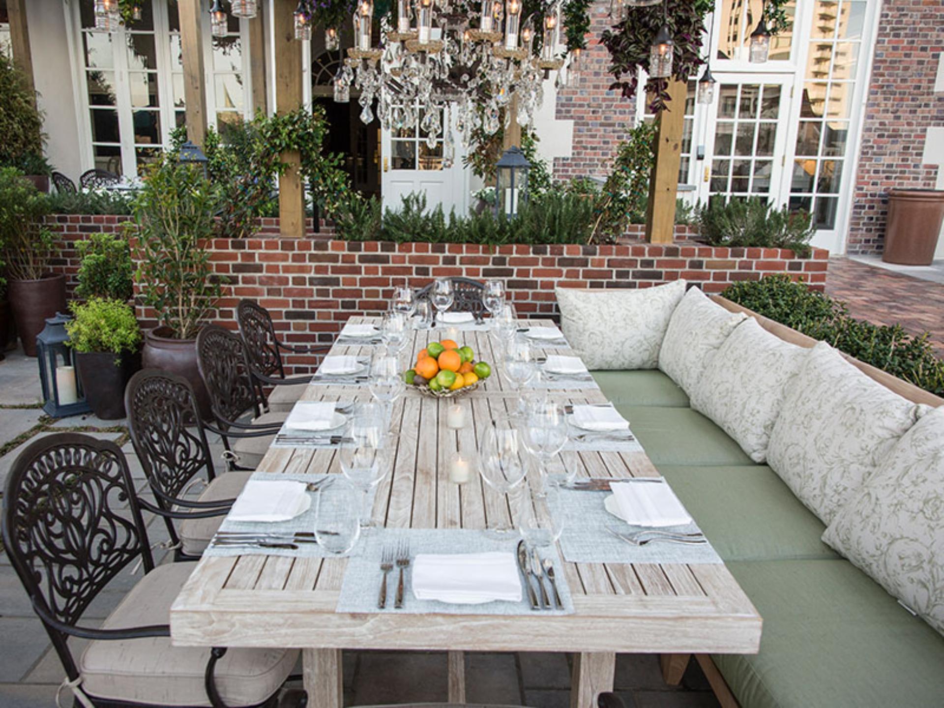 Garden Trellis Tables
