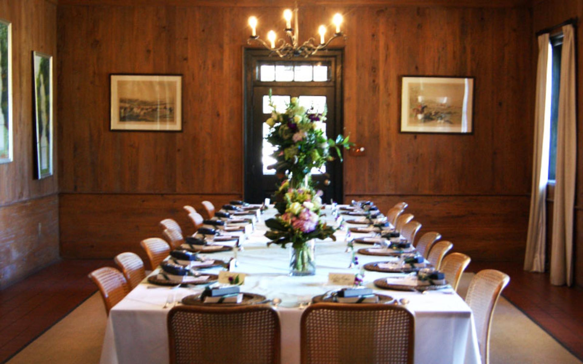 Cypress Room & Courtyard