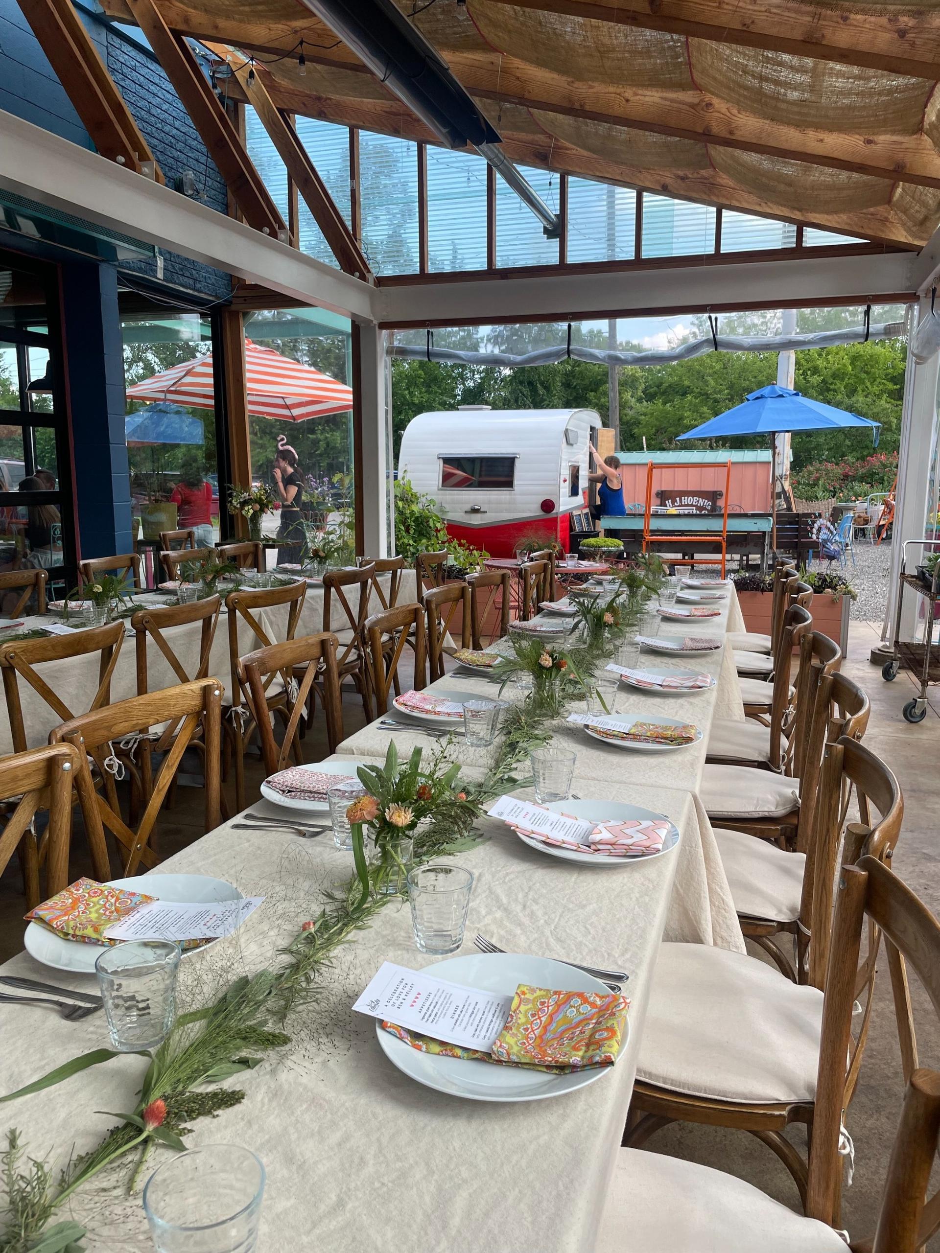 Partial Buyout Of The Greenhouse Patio