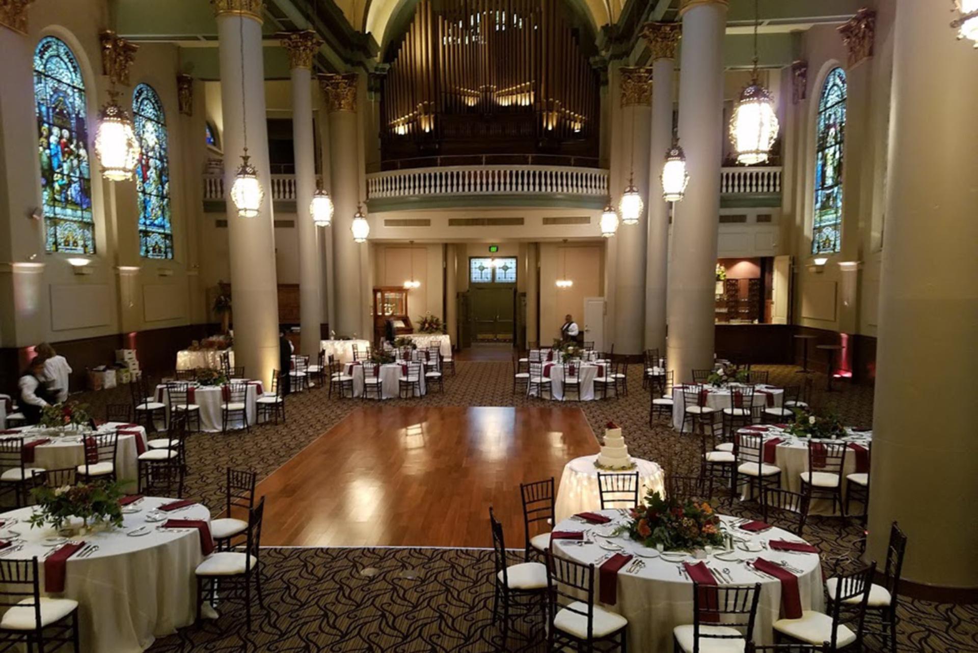 The Grand Hall at the Priory Hotel