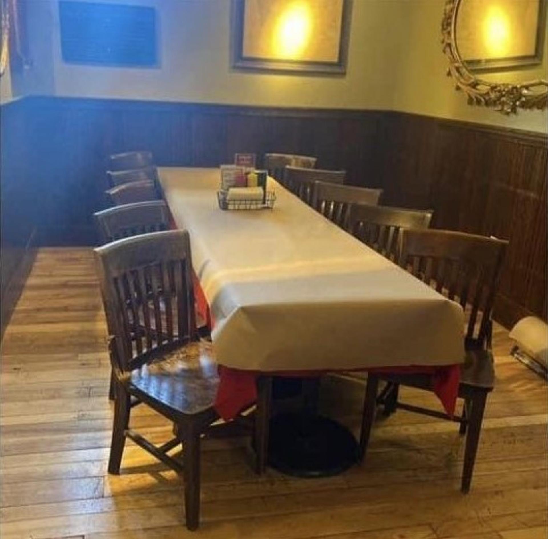 Private Dining Spaces