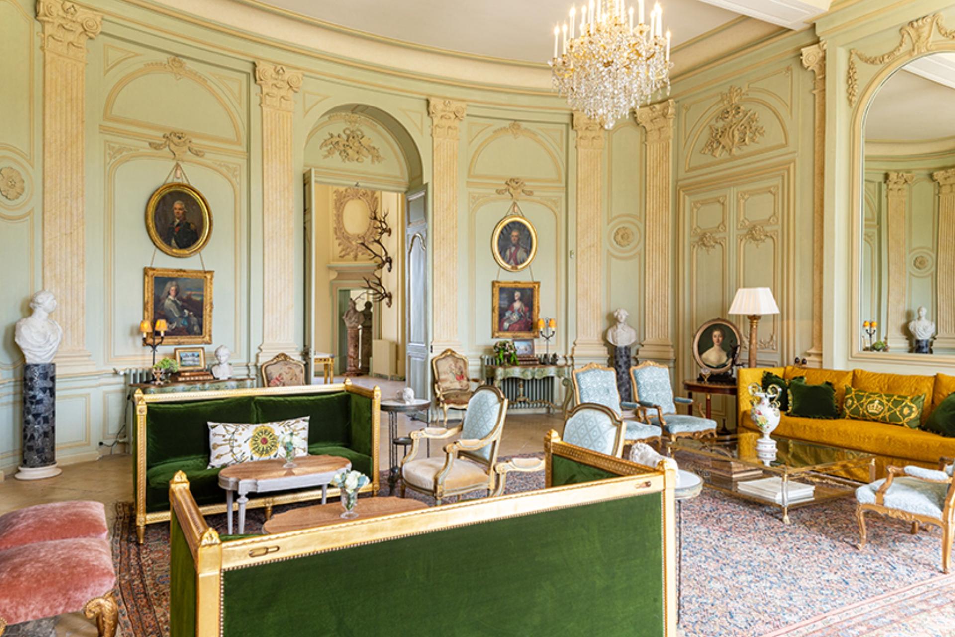 The Main Foyer +  Grand Salon