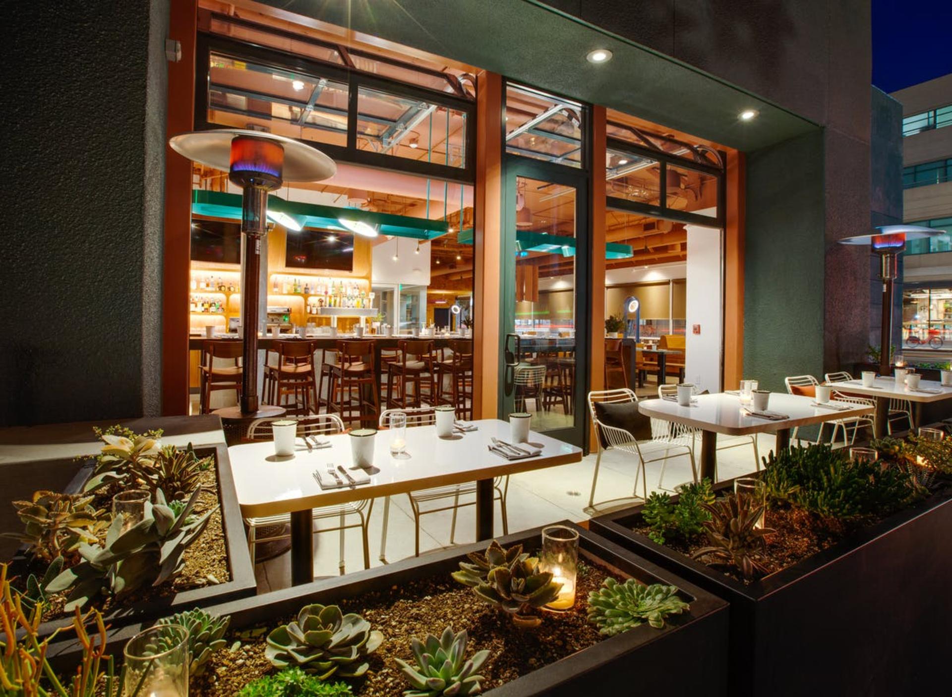 Sidewalk Patio
