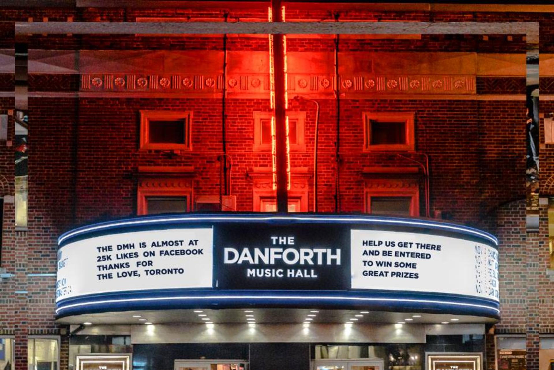 Full Buyout of Danforth Music Hall