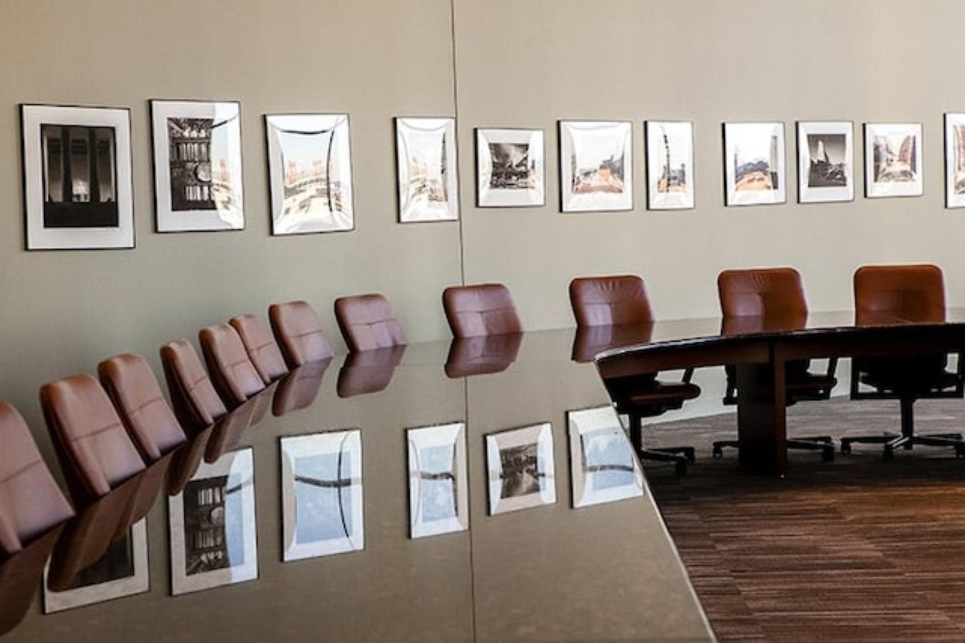 Bud Wendell & Steve Turner Boardroom