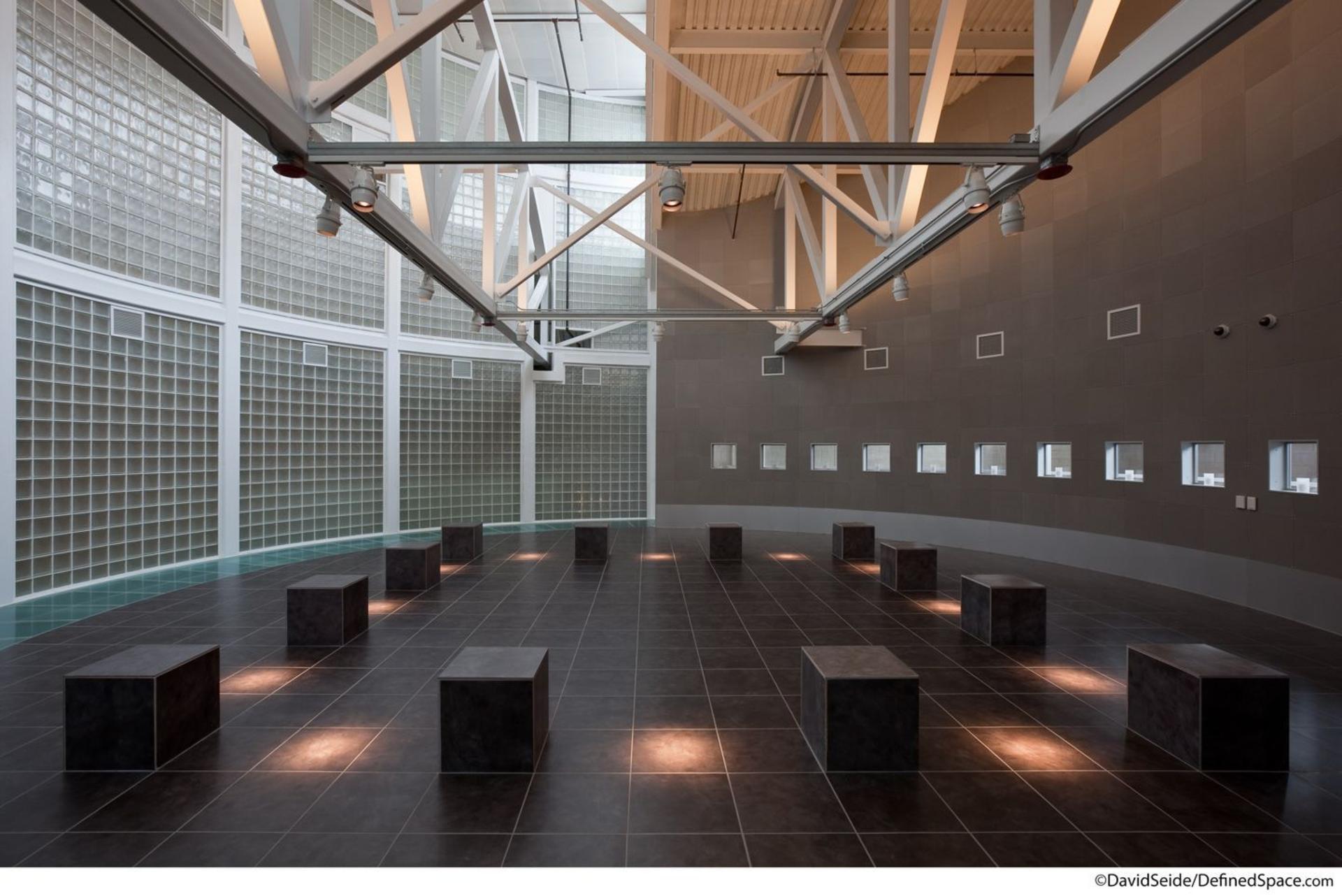 Pritzker Hall Of Reflection