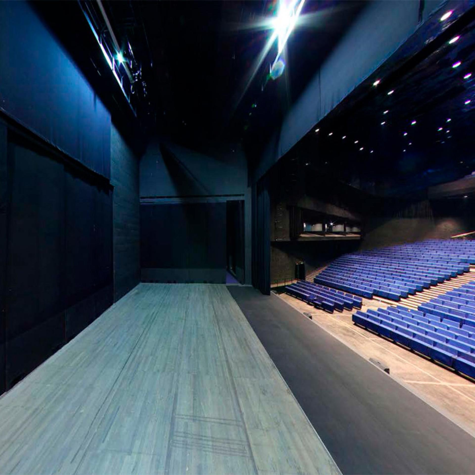 Stage (not including backstage)