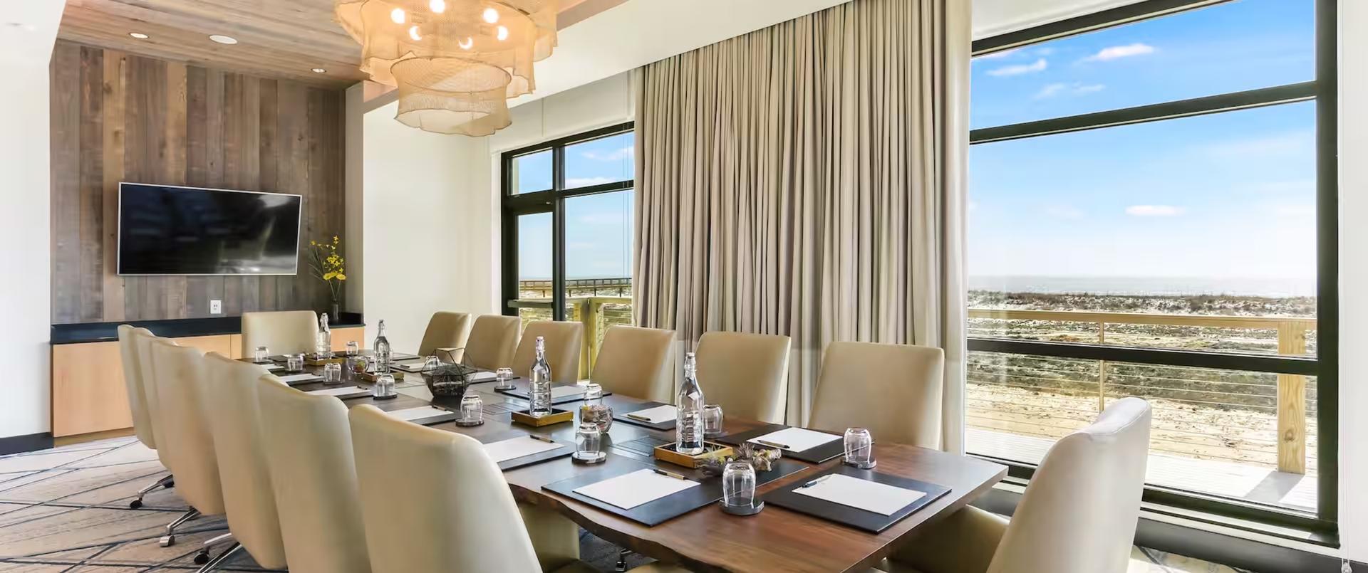 Corner Board Room