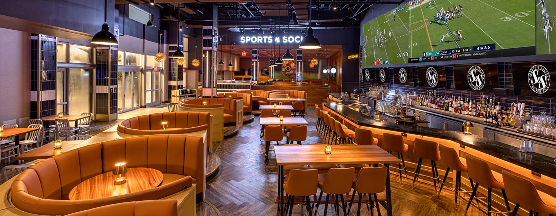 Full Buyout of Sports & Social Dolphin Mall