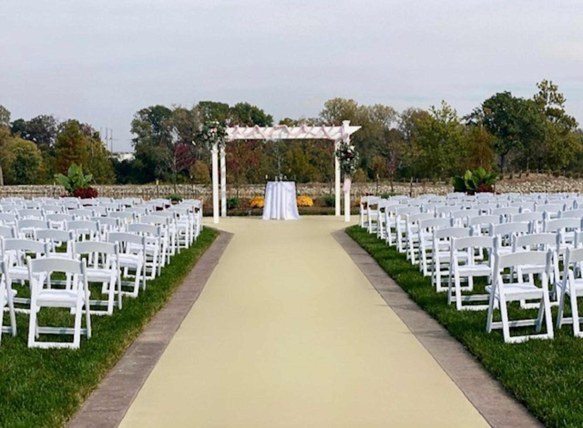 Outdoor Island Ceremony Site