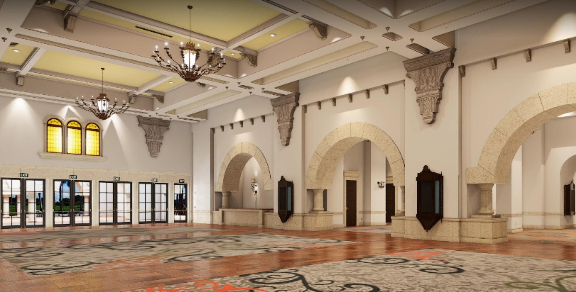 Royal Ballroom Pre-Assembly