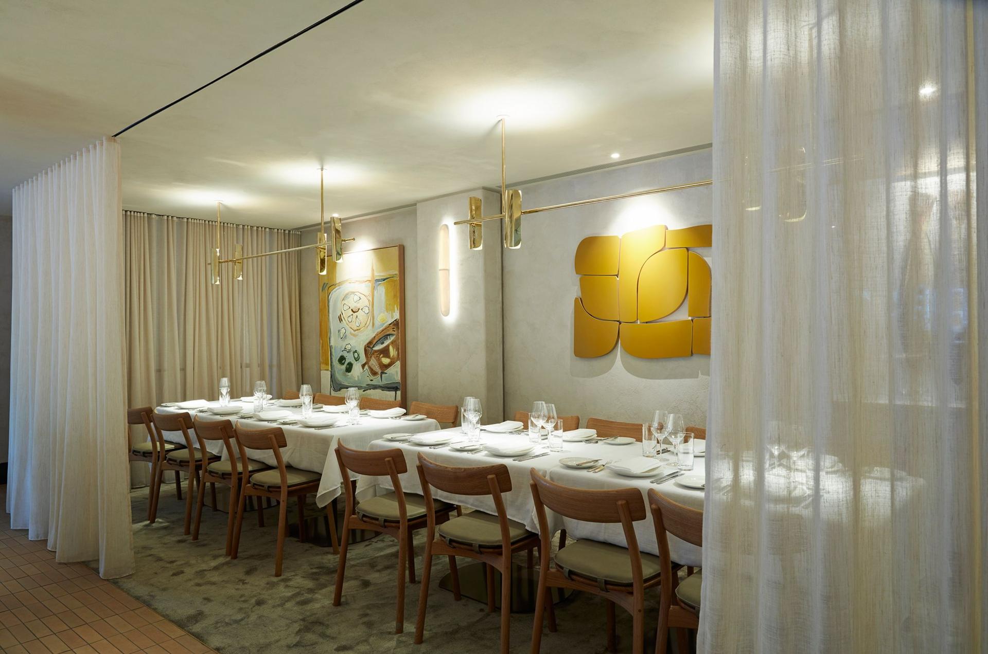 Semi-Private Dining Area