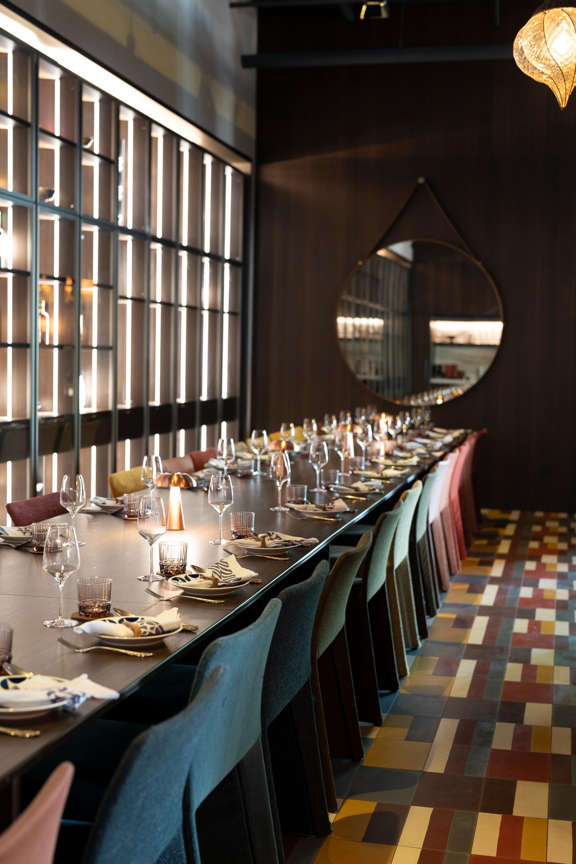 The Ava Semi Private Dining Area