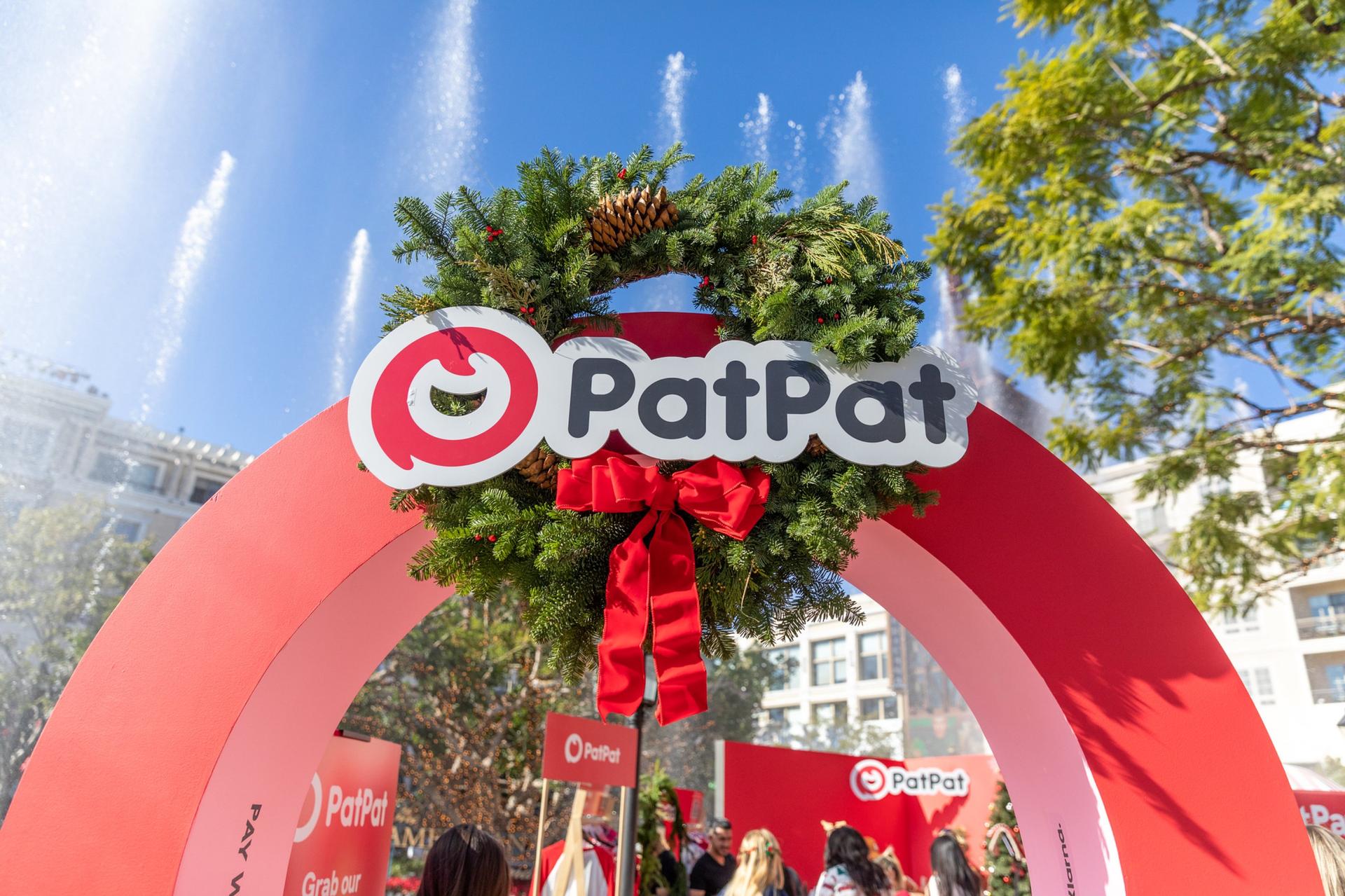 Klarna X PatPat Christmas Pop-Up