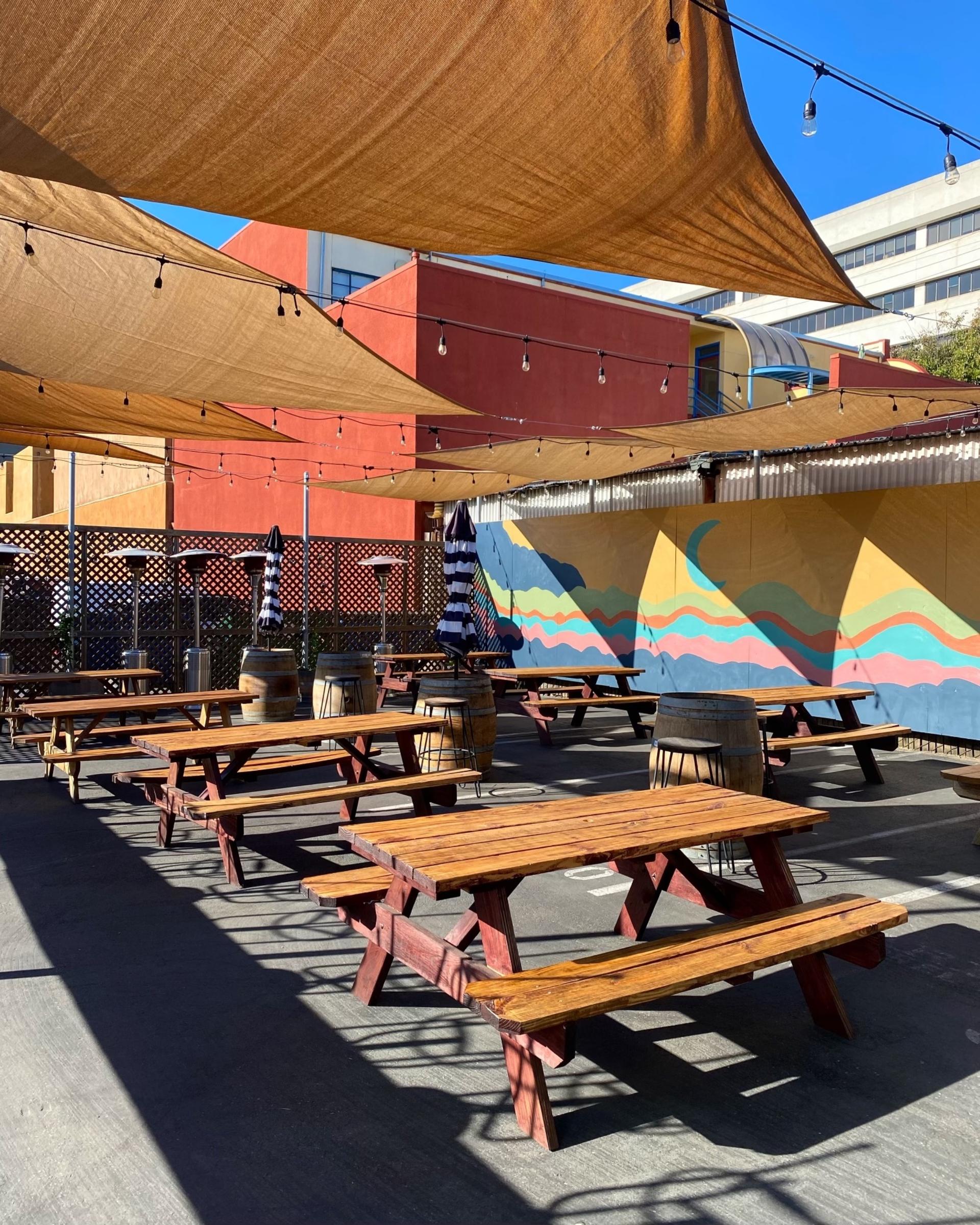 Outdoor Beer Garden