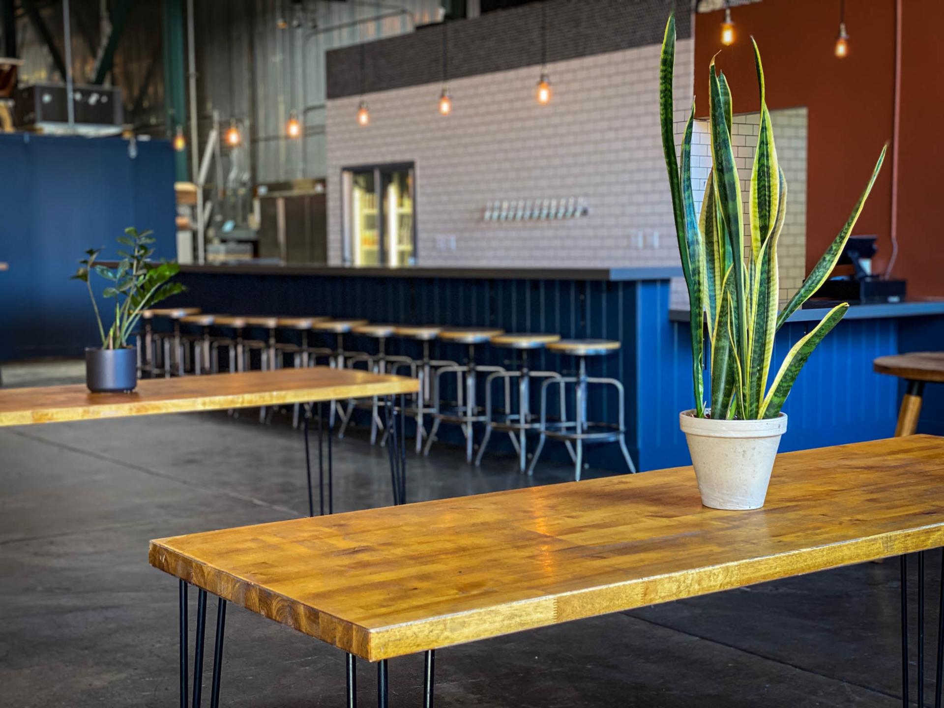 Indoor Bar and Tasting Room
