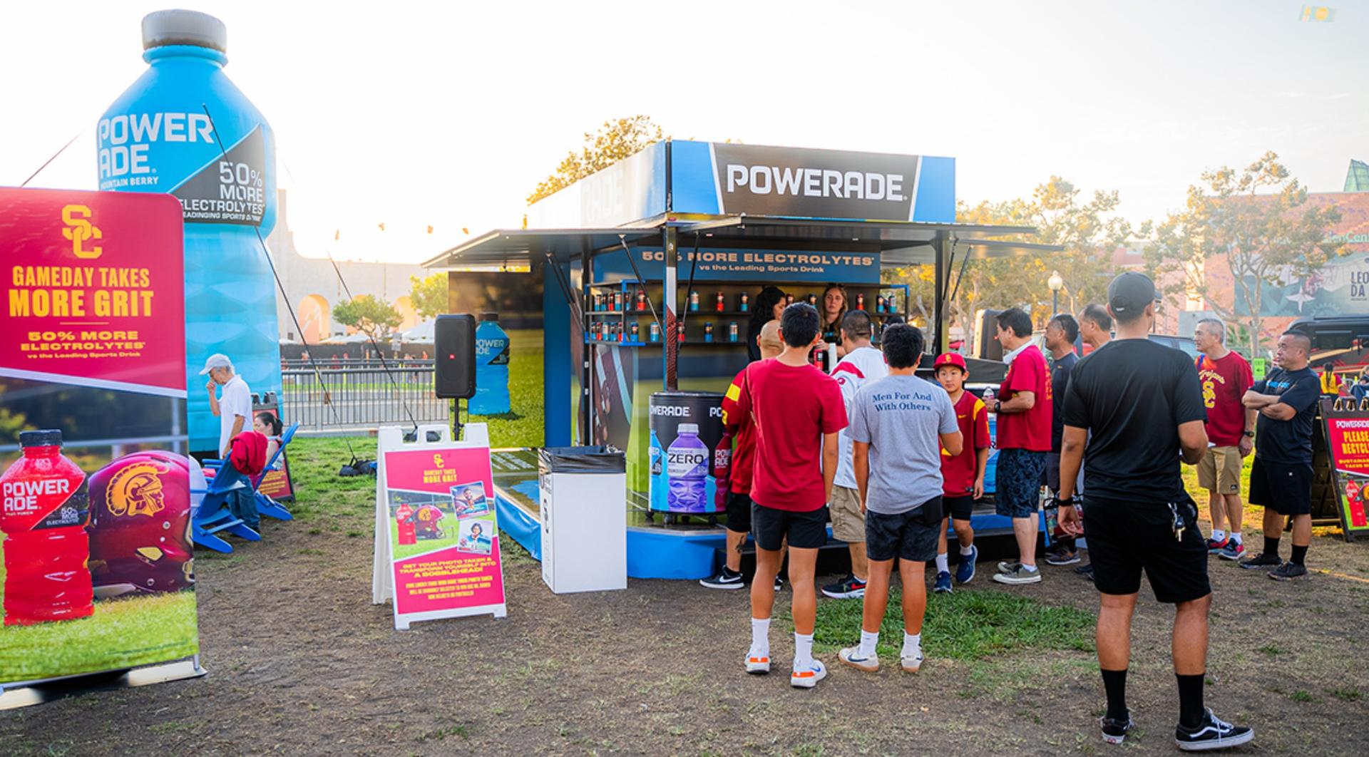 Powerade at College Football Tour