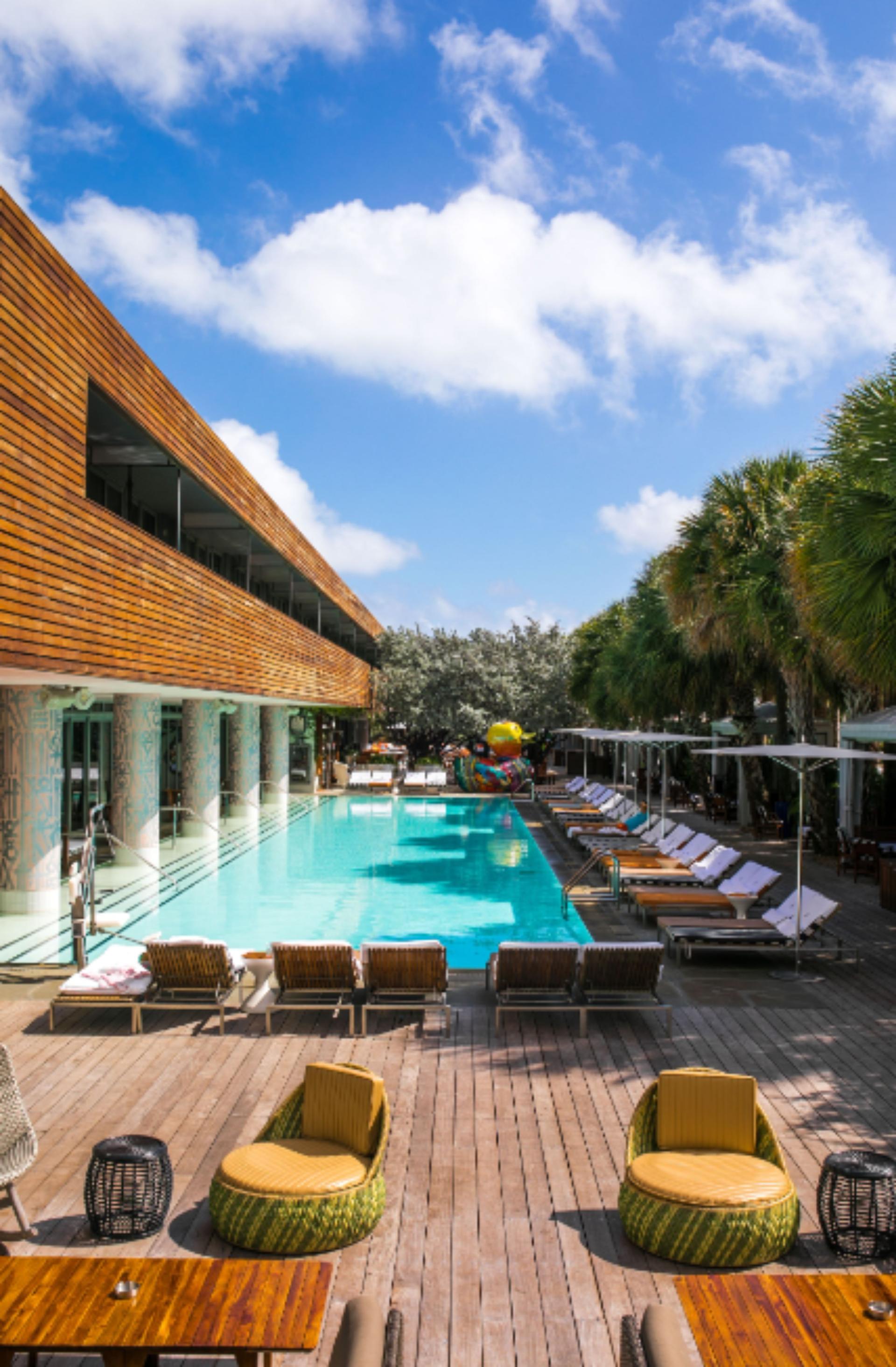 Hotel Pool Deck