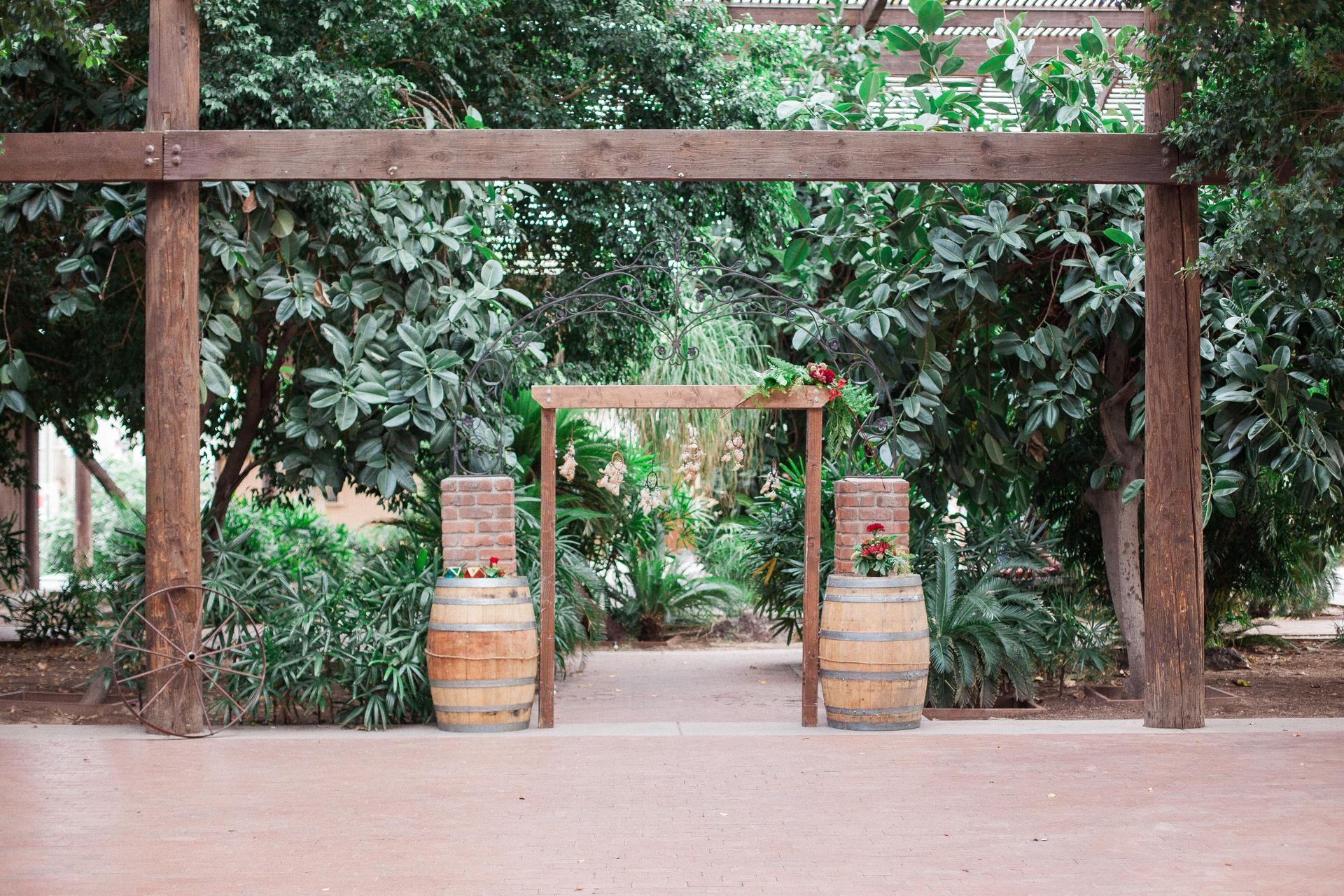 Lath Pavilion at Heritage Square Foundation