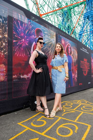 Netflix - Stranger Things Season 3 - Fun Fair - Pop-Up - Santa Monica Pier  - Netflix Activation — Kelly Gayara - Environmental Designer