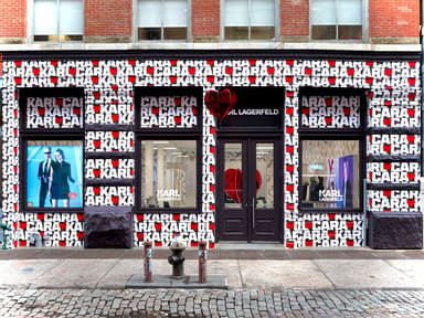 Cara Delevingne Loves Karl Lagerfeld New York Pop-up Shop Limited Padlock  More