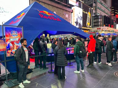 Red Bull Kumite Gaming Pop-Up - Experiential Activation in New