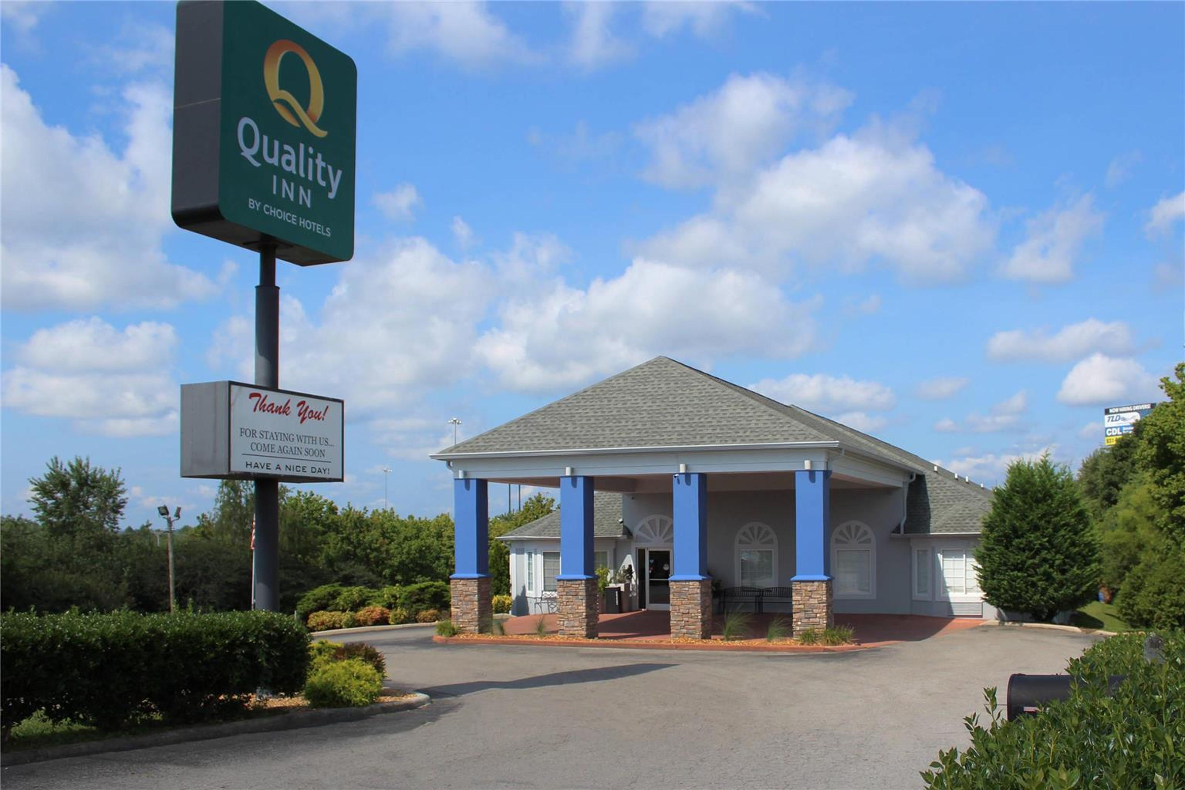 QUALITY INN CROSSVILLE NEAR CUMBERL