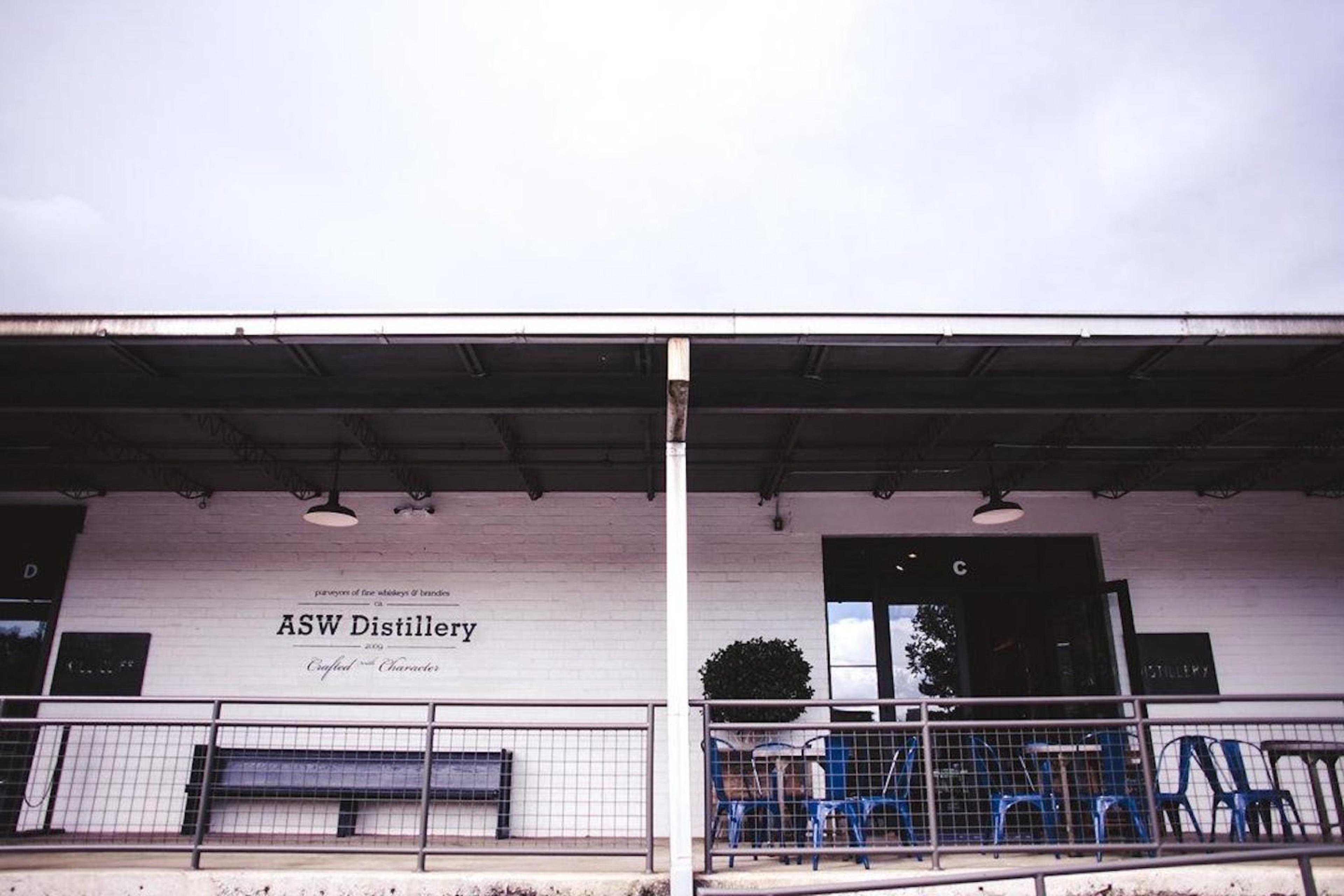 ASW Distillery at American Spirit Works, home of Fiddler Bourbon, Winterville Gin & more