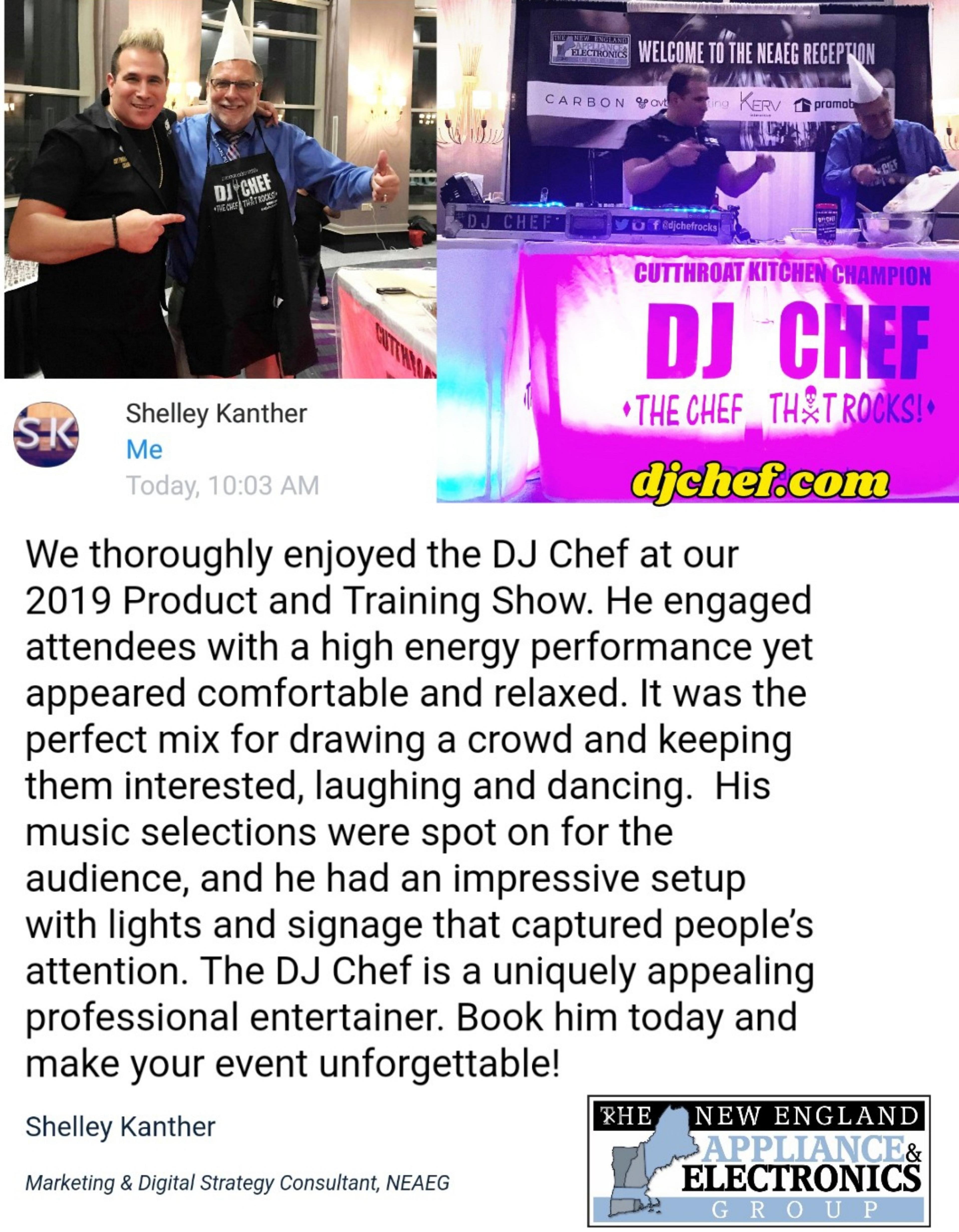 DJ CHEF "The Chef That Rocks!" 
