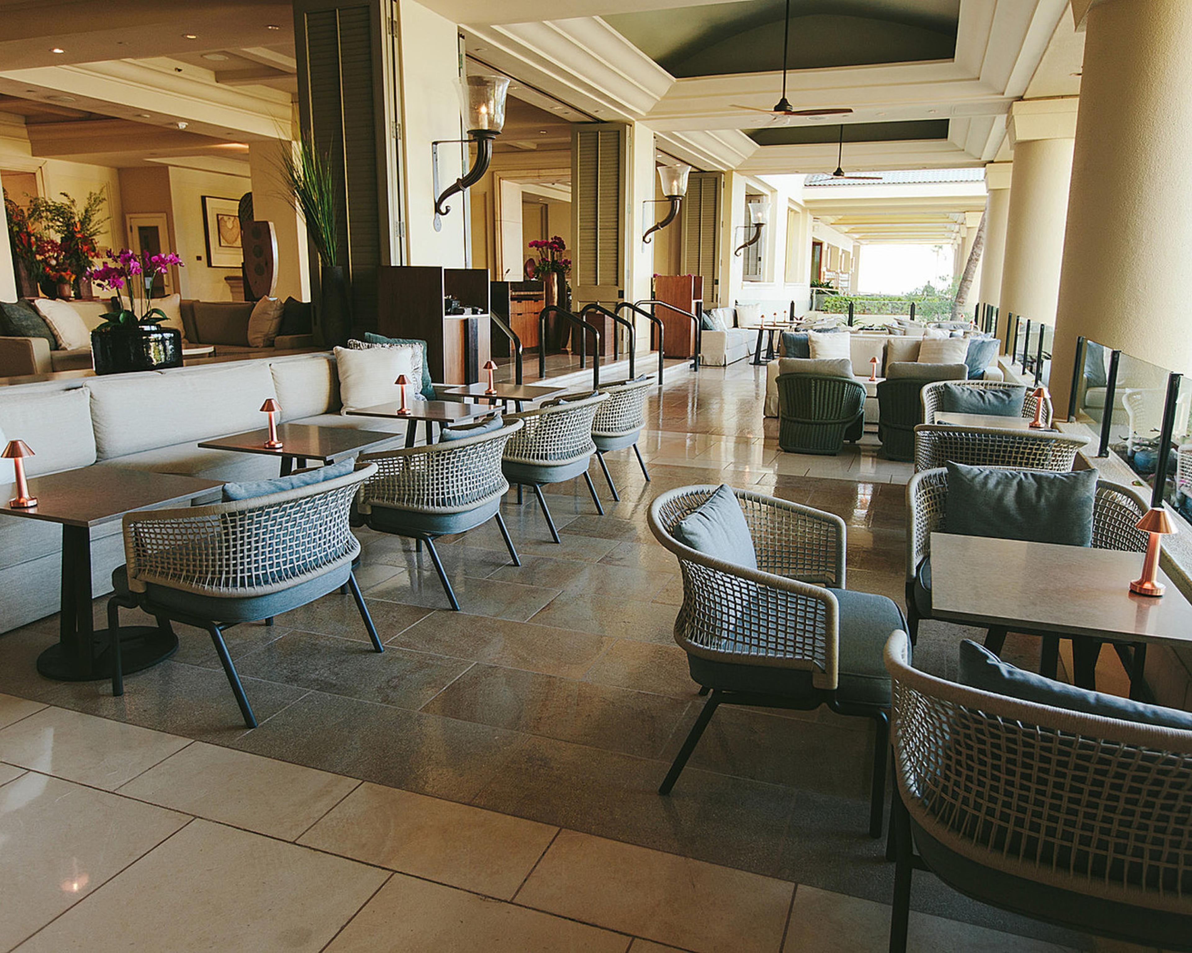 The Lobby Lounge at Four Seasons Maui