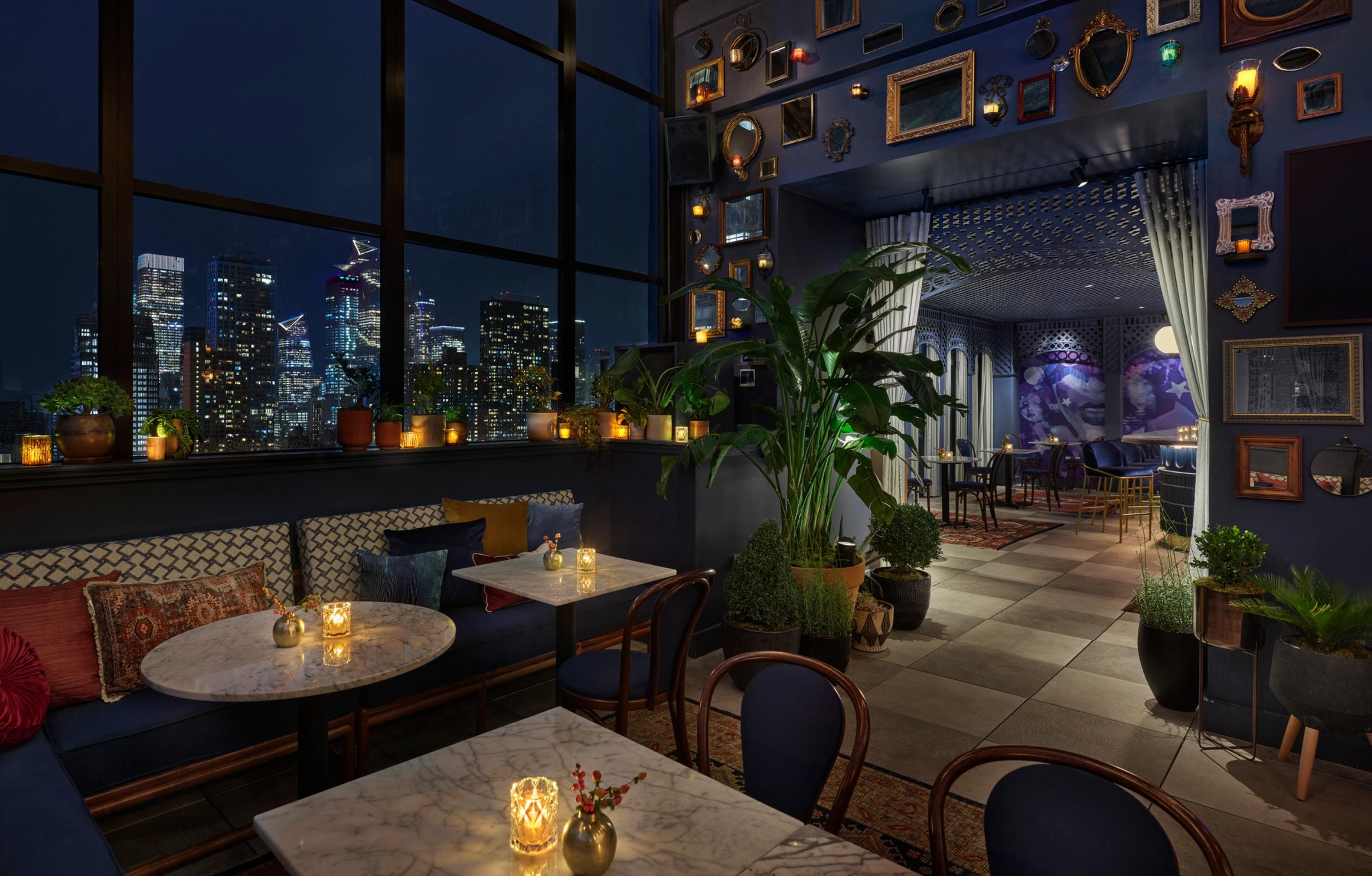 Hottest NY Rooftop Bar The Fleur Room Opens At Moxy Chelsea