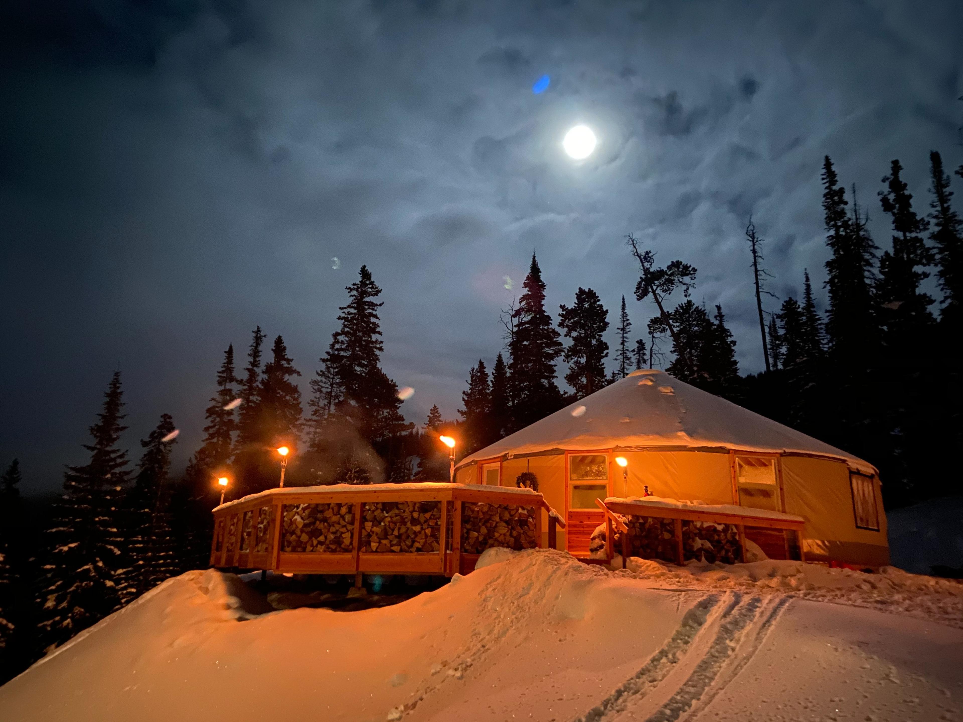 The Montana Dinner Yurt