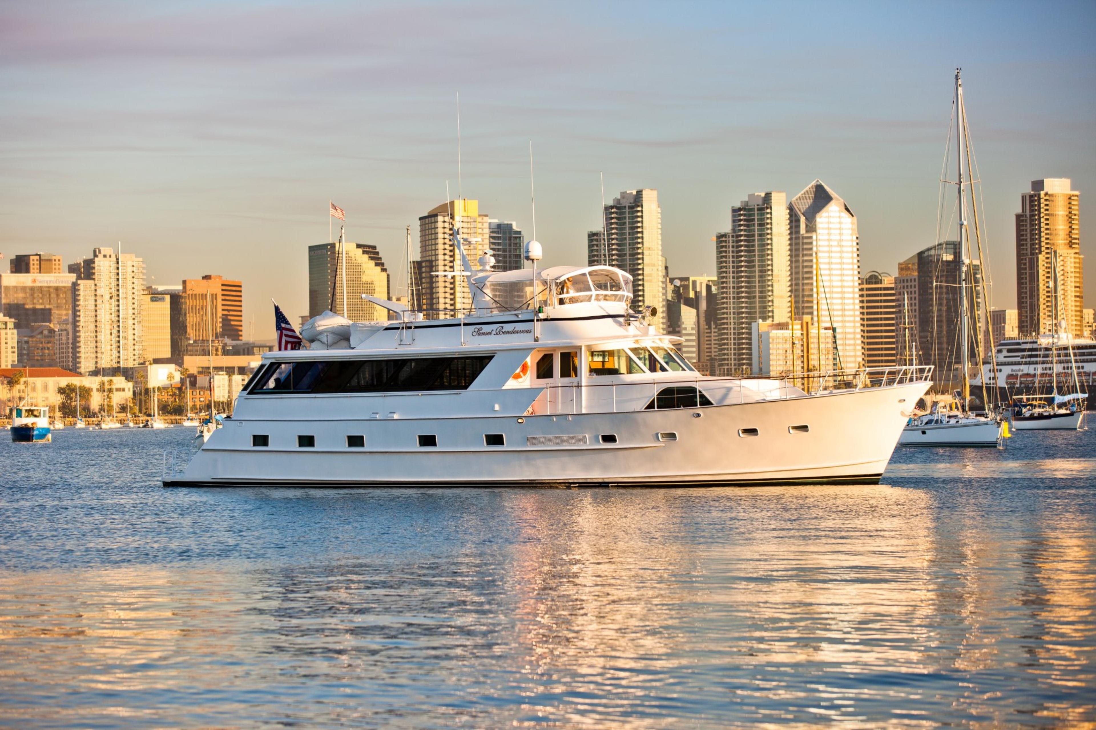 Sunset Rendezvous Yacht Charters