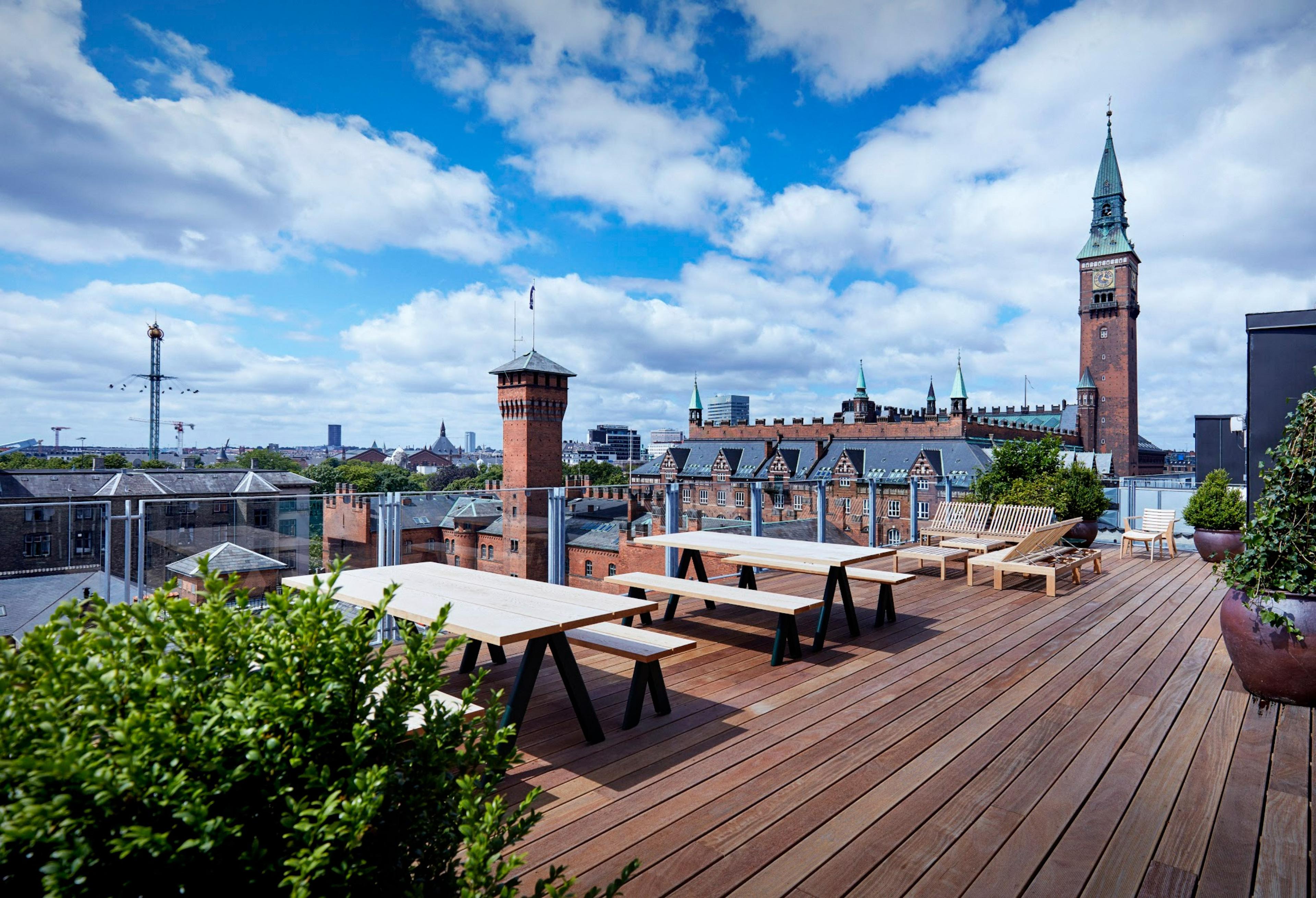 The Rooftop Bar at Hotel Danmark