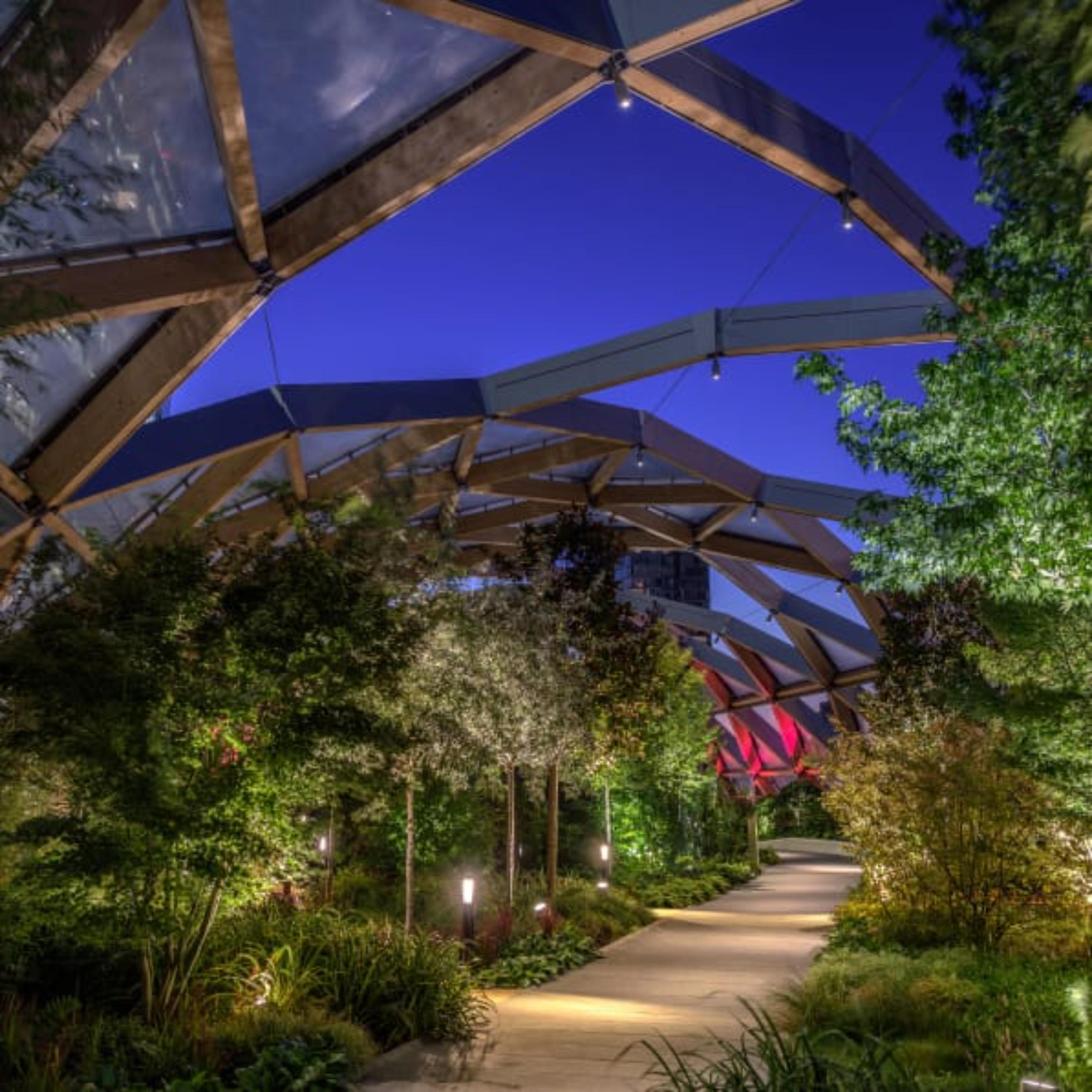 Crossrail Place Roof Garden