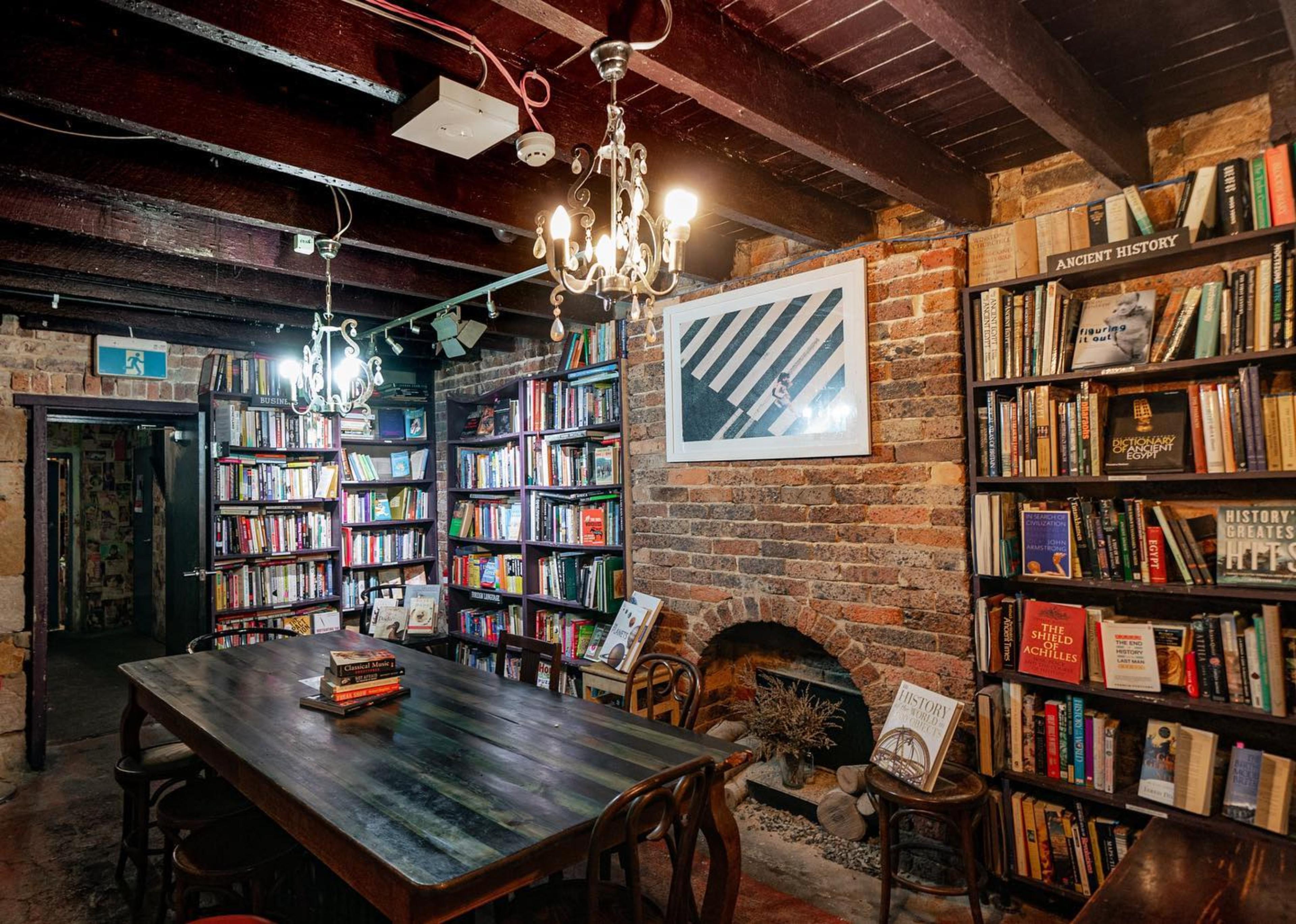 Ampersand Cafe & Bookstore.