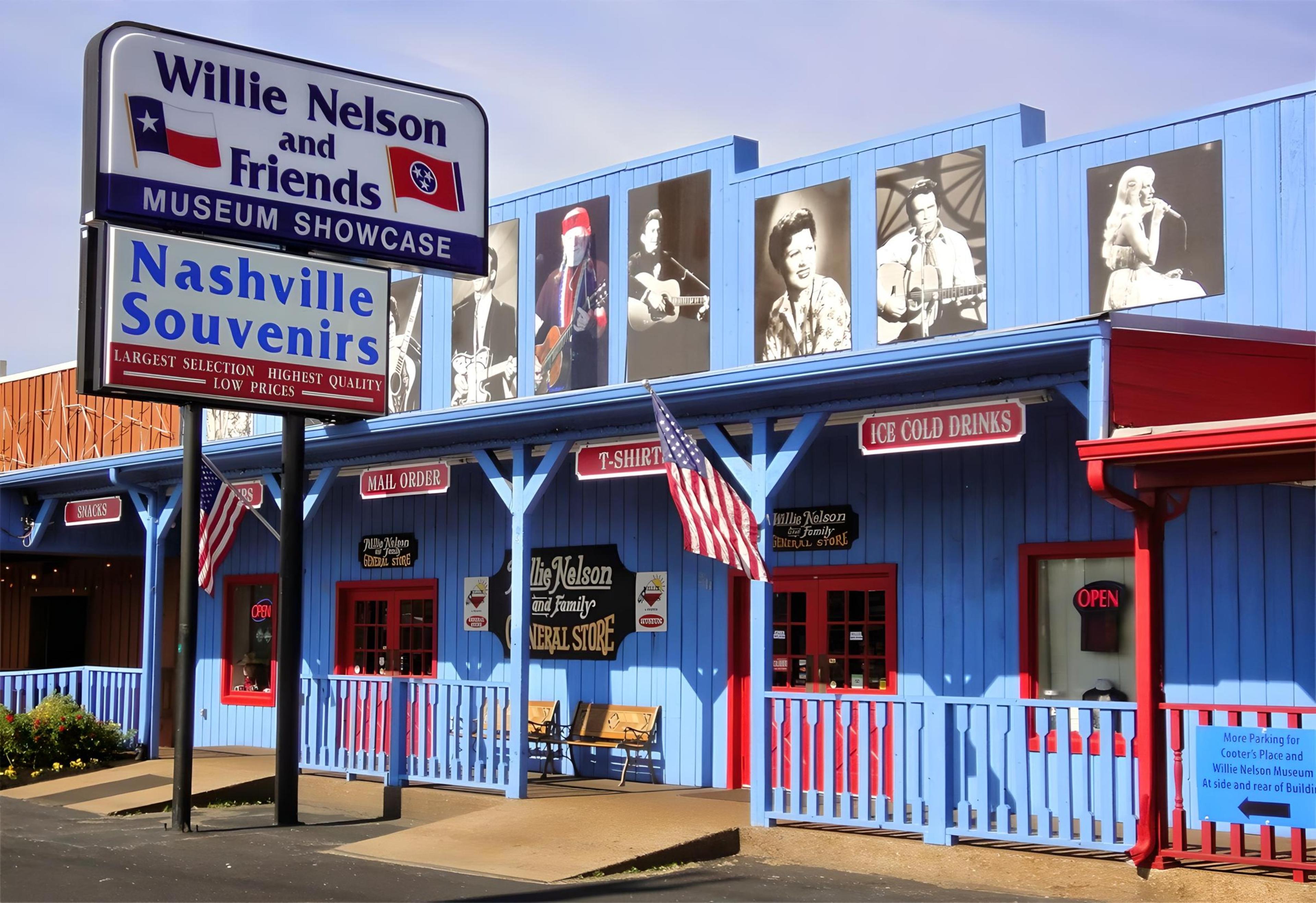 Willie Nelson and Friends Museum and Nashville Souvenirs