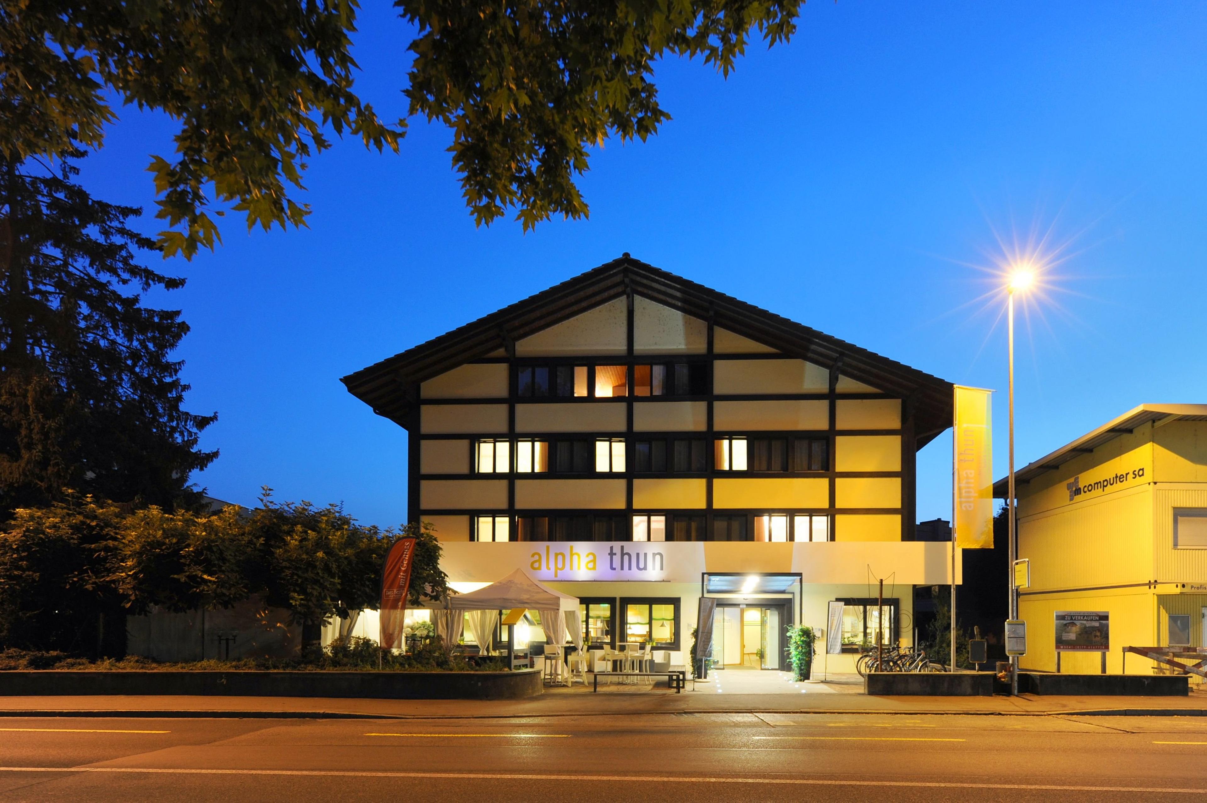 hotel alpha thun