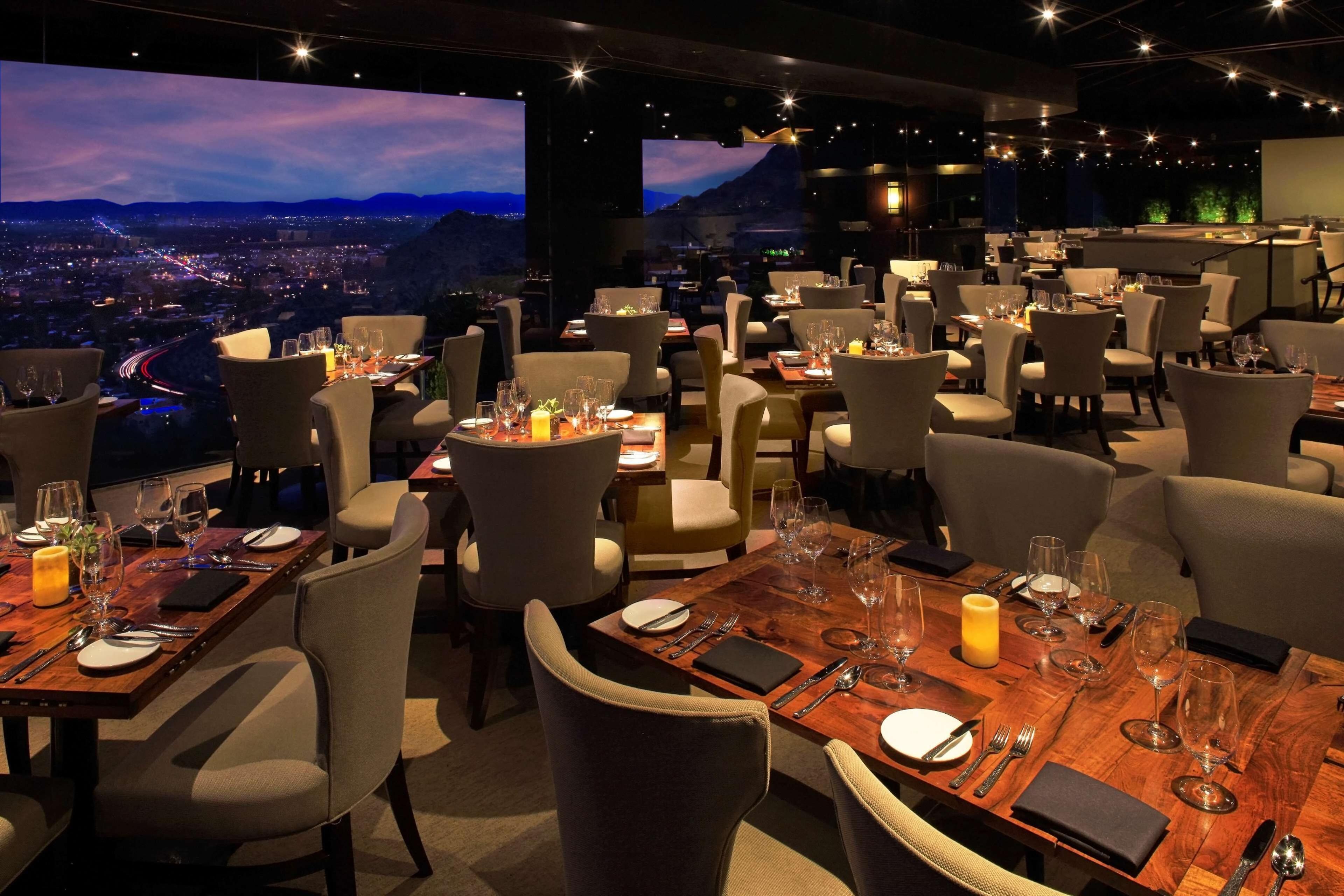 Different Pointe of View Fine Dining Restaurant in Phoenix, AZ The