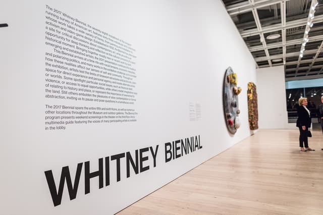 Whitney Biennial - Sotheby's Reception
