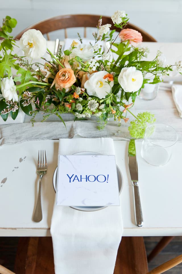 Yahoo Private Dinner