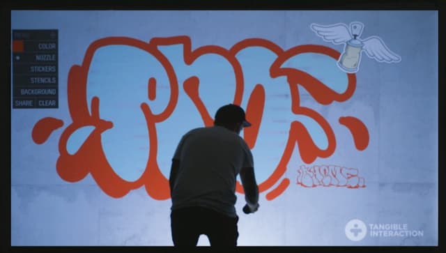 Digital Graffiti Wall