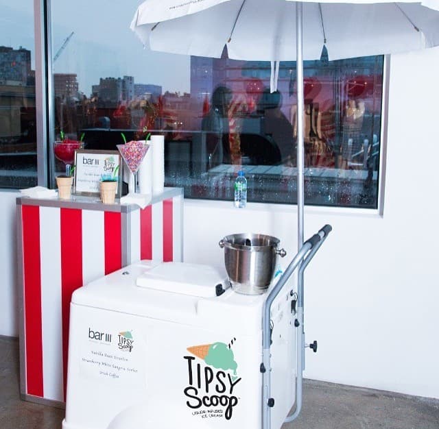 Boozy Ice Cream Cart Rooftop Party 