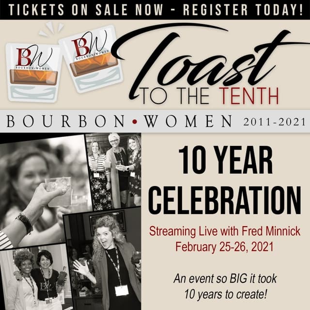 Bourbon Women Toast To The Tenth