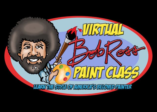 Virtual Bob Ross Paint Class
