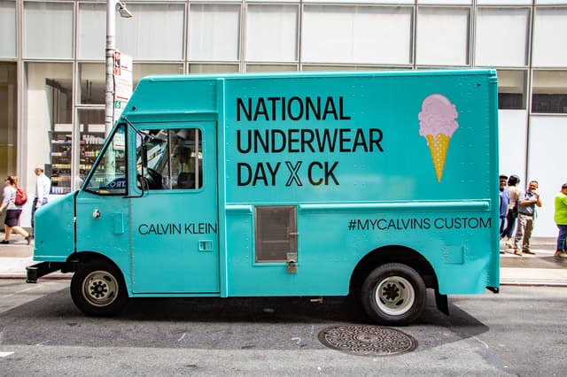 National Underwear Day with Calvin Klein